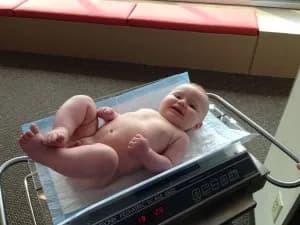 Asher at 19 lbs 2.5 oz